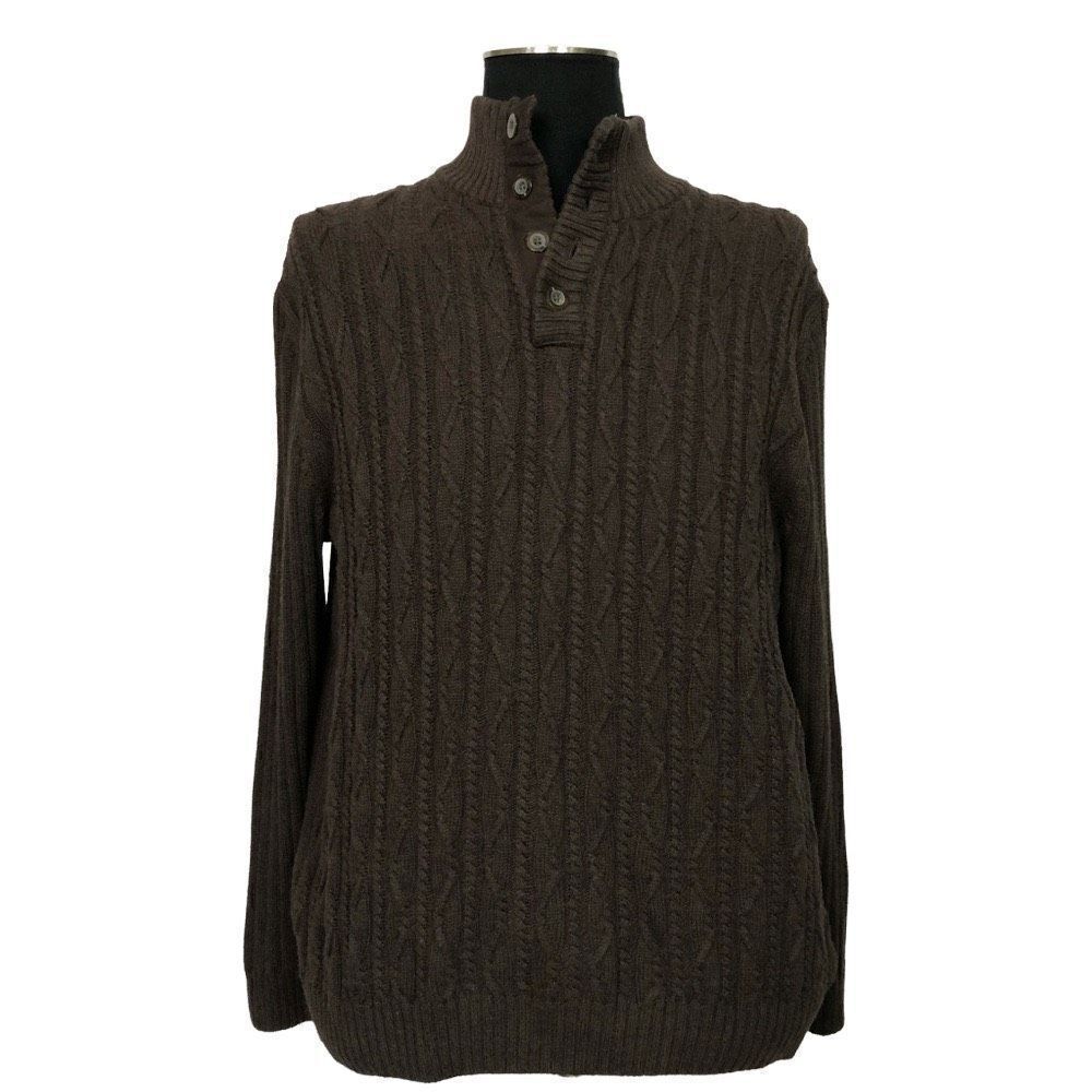 Tasso Elba Brown Sweater - Men’s L‎